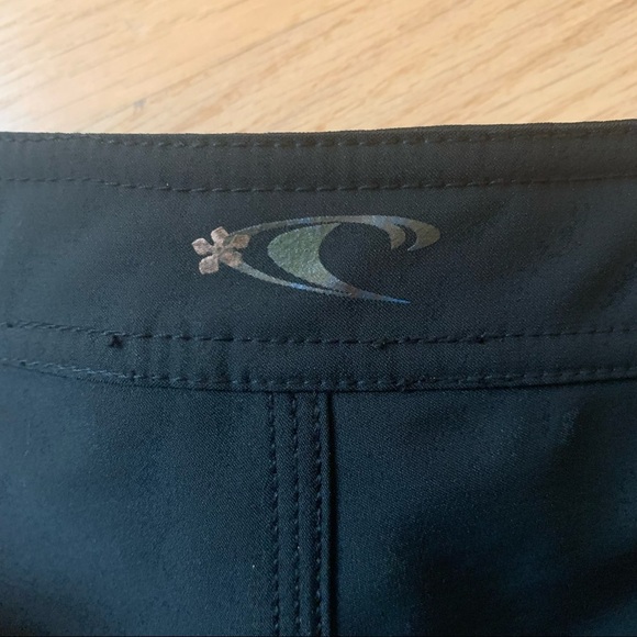 NWT O’NEILL Board Shorts West Wind 3” Black Swim Beach Pool Surf Quick Dry - Picture 14 of 16